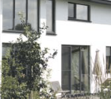 Minke Zimmerei - Dachdeckerei - Das moderne Haus - Fassaden und Wandelemente - Bild Direktputz (Holzfaser)