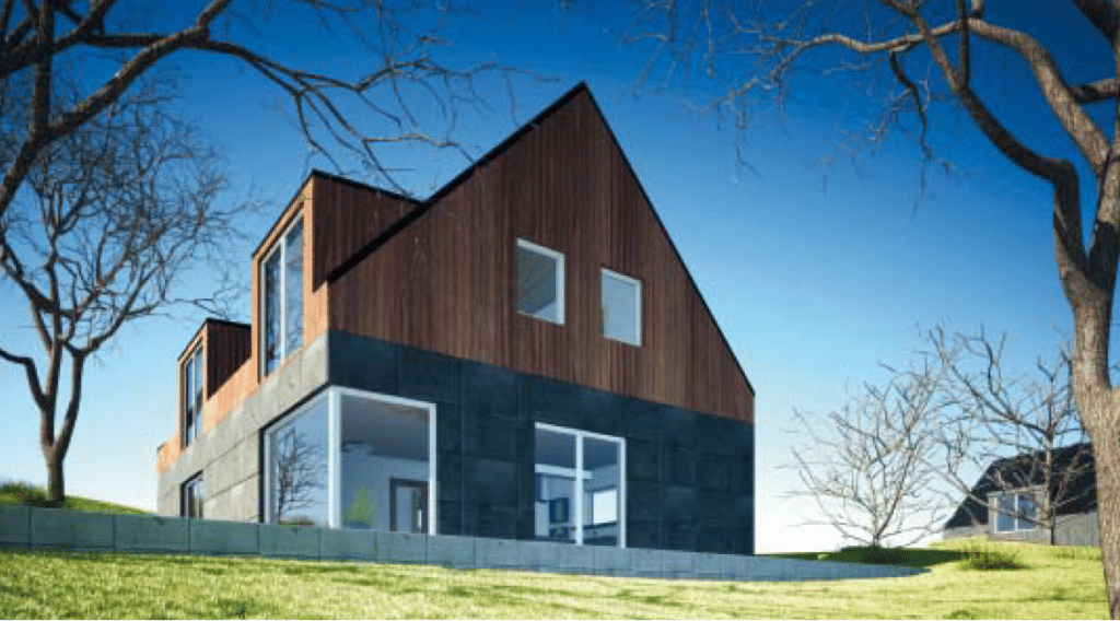 Minke Zimmerei - Dachdeckerei - Das moderne Haus - Fassaden und Wandelemente - Fassadengestaltung Bild 1